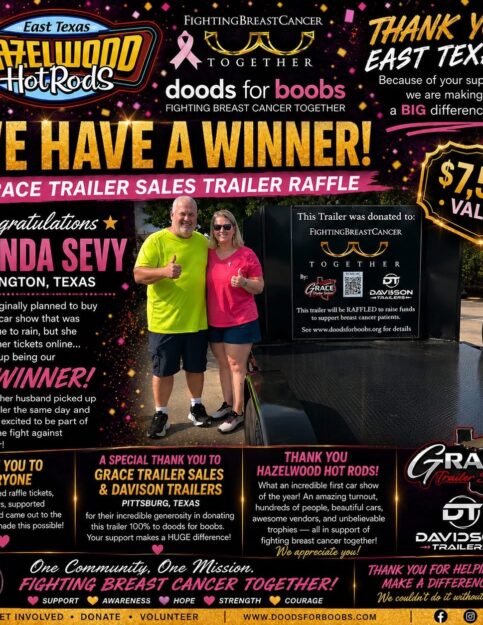 We Have a Winner! Grace Trailer Sales Trailer Raffle